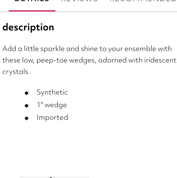 Women's Michaelangelo by David's Bridal Ajustin10 Low Wedge Peep Toe - Picture 9 of 9